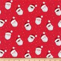 Holly Holiday- Santas- Red